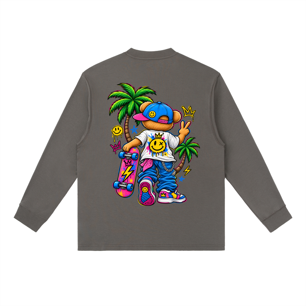 "Peace teddy" Long-Sleeve T-Shirt