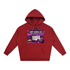 Cozy oversized hoodie red streetwear style