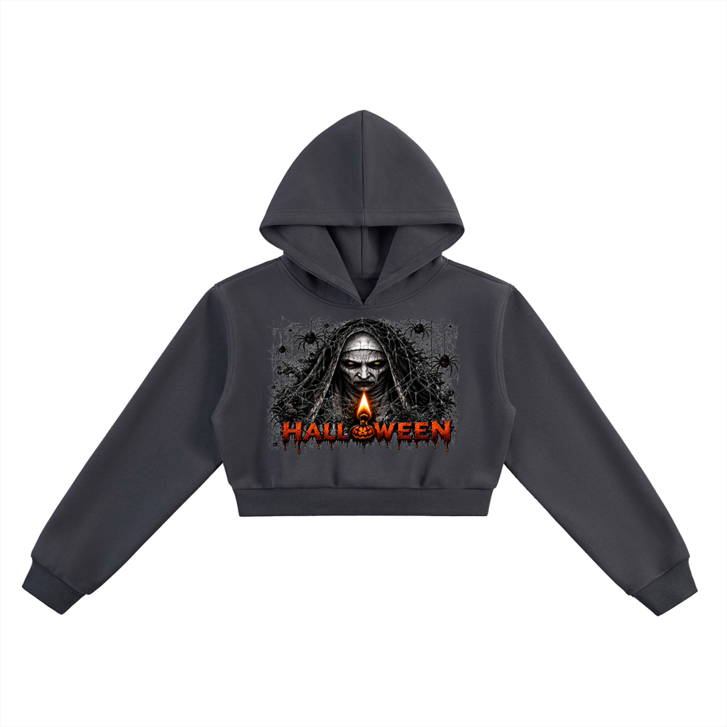 Nun Essential Cropped Hoodie