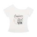 "Looking Good" Women’s Off-the-Shoulder T-Shirt