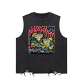 Margarita Washed Raw-Hem Tank Top