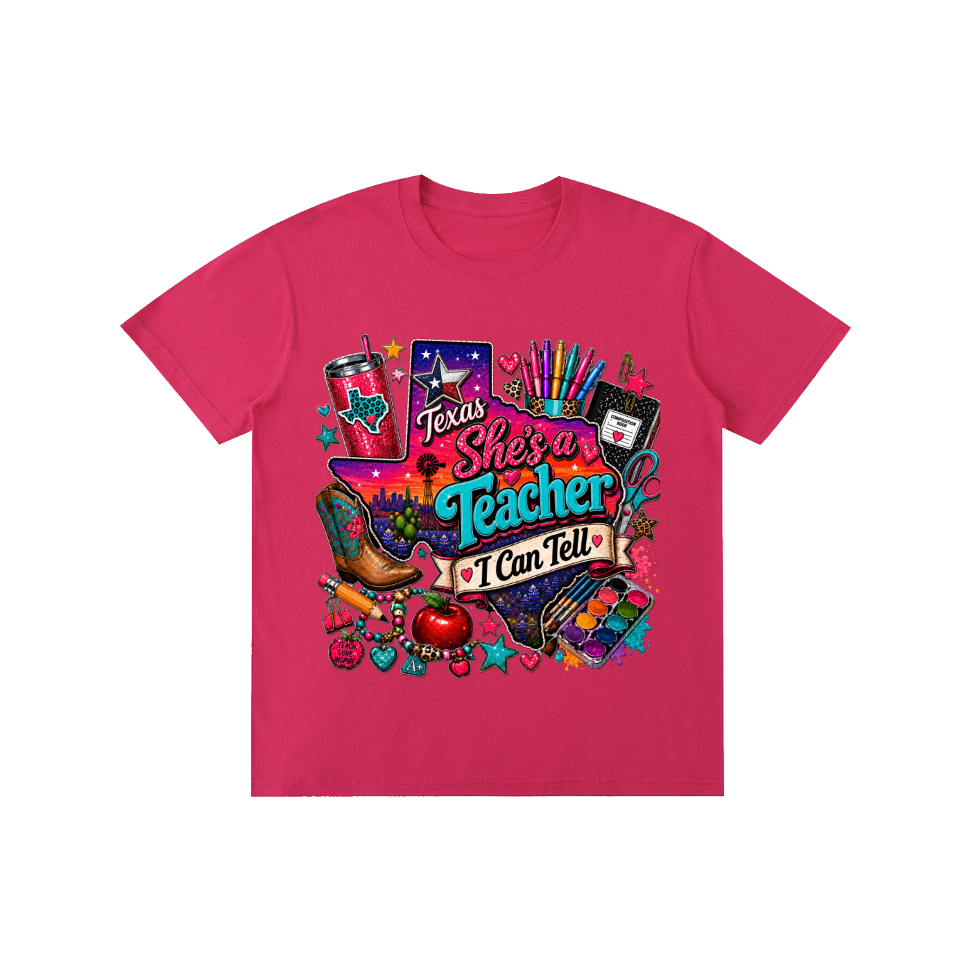 Texas "she's a teacher" Unisex T-Shirt