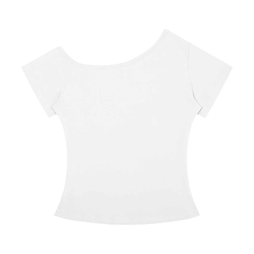 "Looking Good" Women’s Off-the-Shoulder T-Shirt