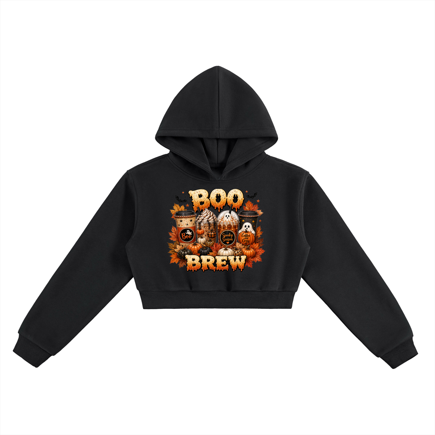 Brew Cropped Hoodie