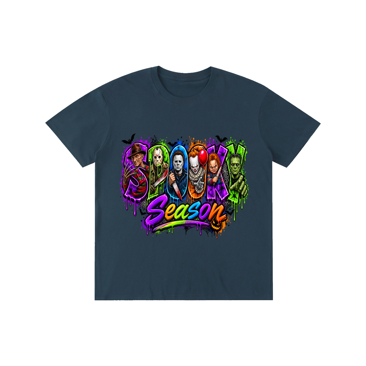Spooky vibe t-shirt pure cotton front