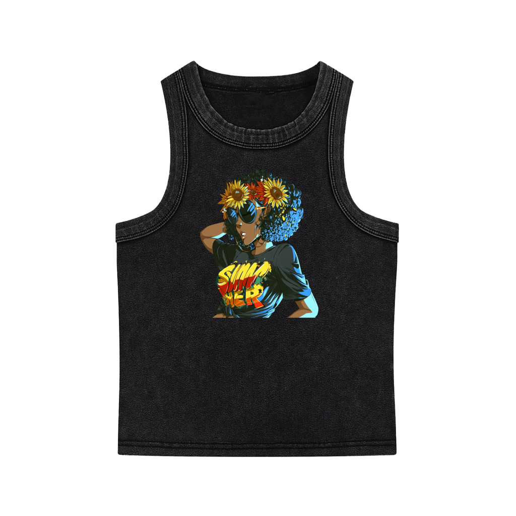 Snow Washed Tank Top