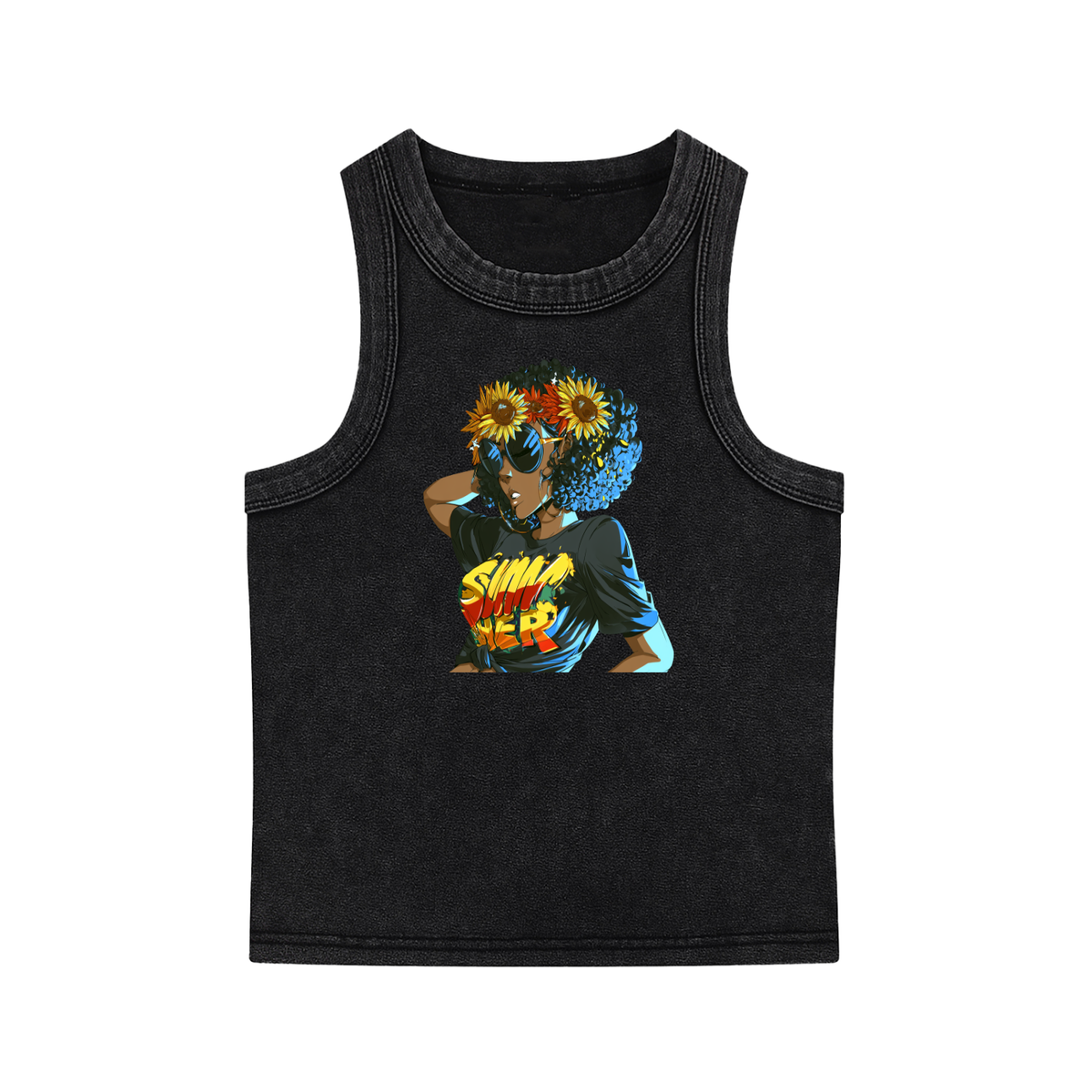 Snow Washed Tank Top