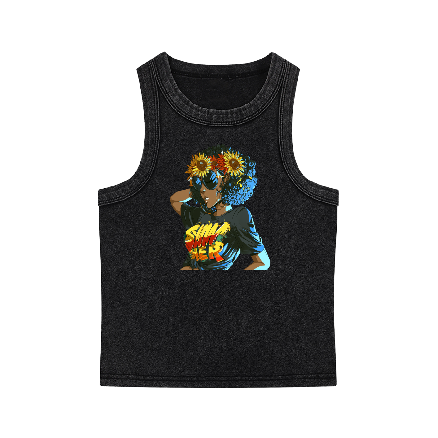 Snow Washed Tank Top