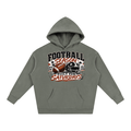 "Football " Oversize Fleeced Hoodie