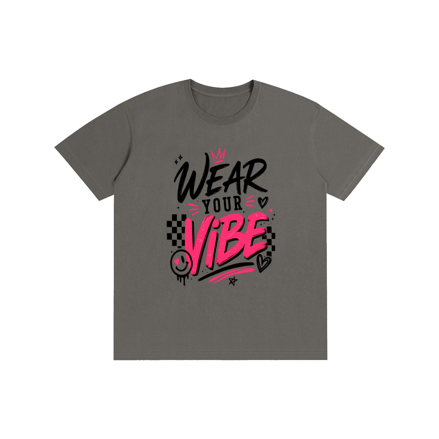 "Vibe Check" Pure Cotton Unisex T-Shirt