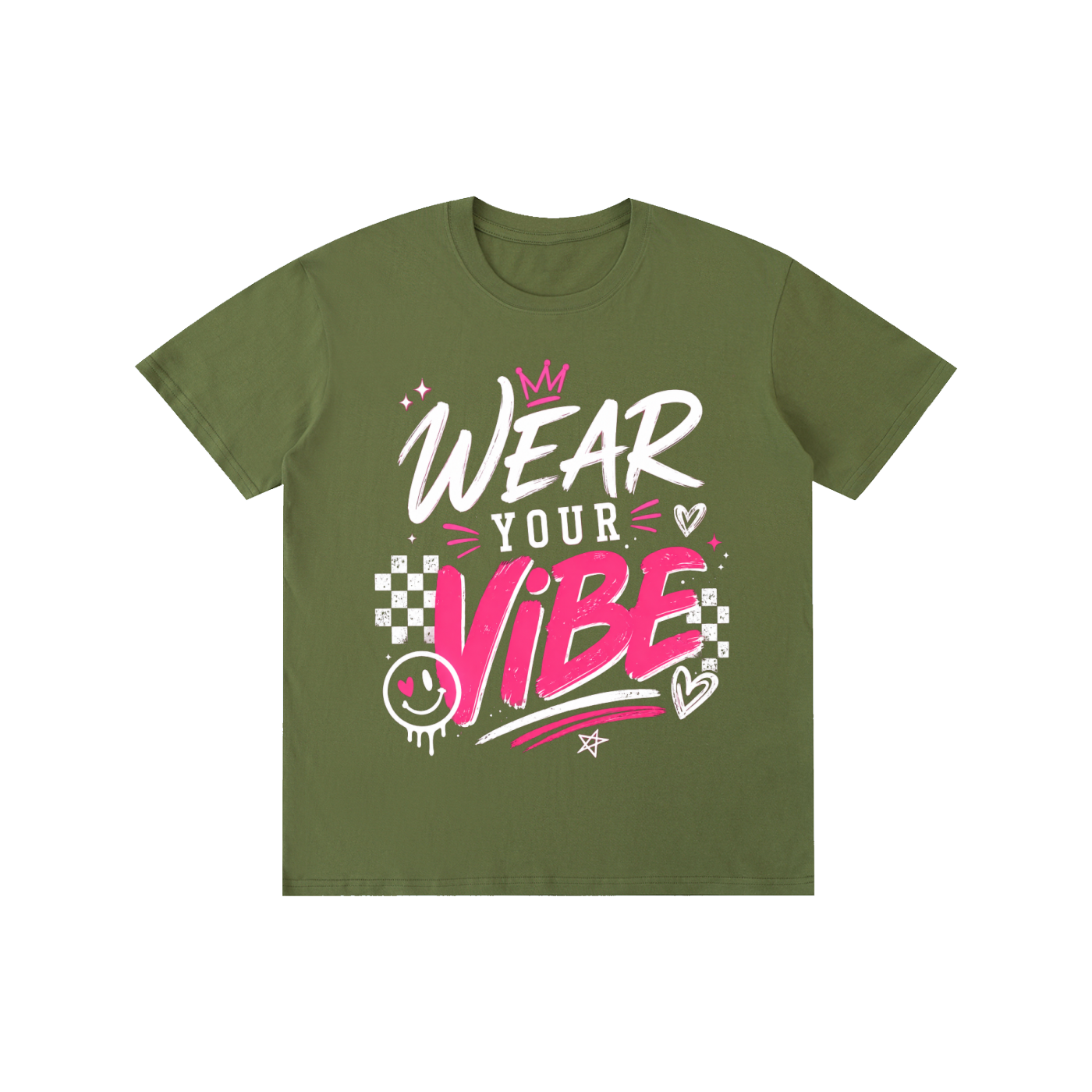 "Vibe Check" Pure Cotton Unisex T-Shirt