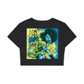 Fitted Crop Cotton T-Shirt