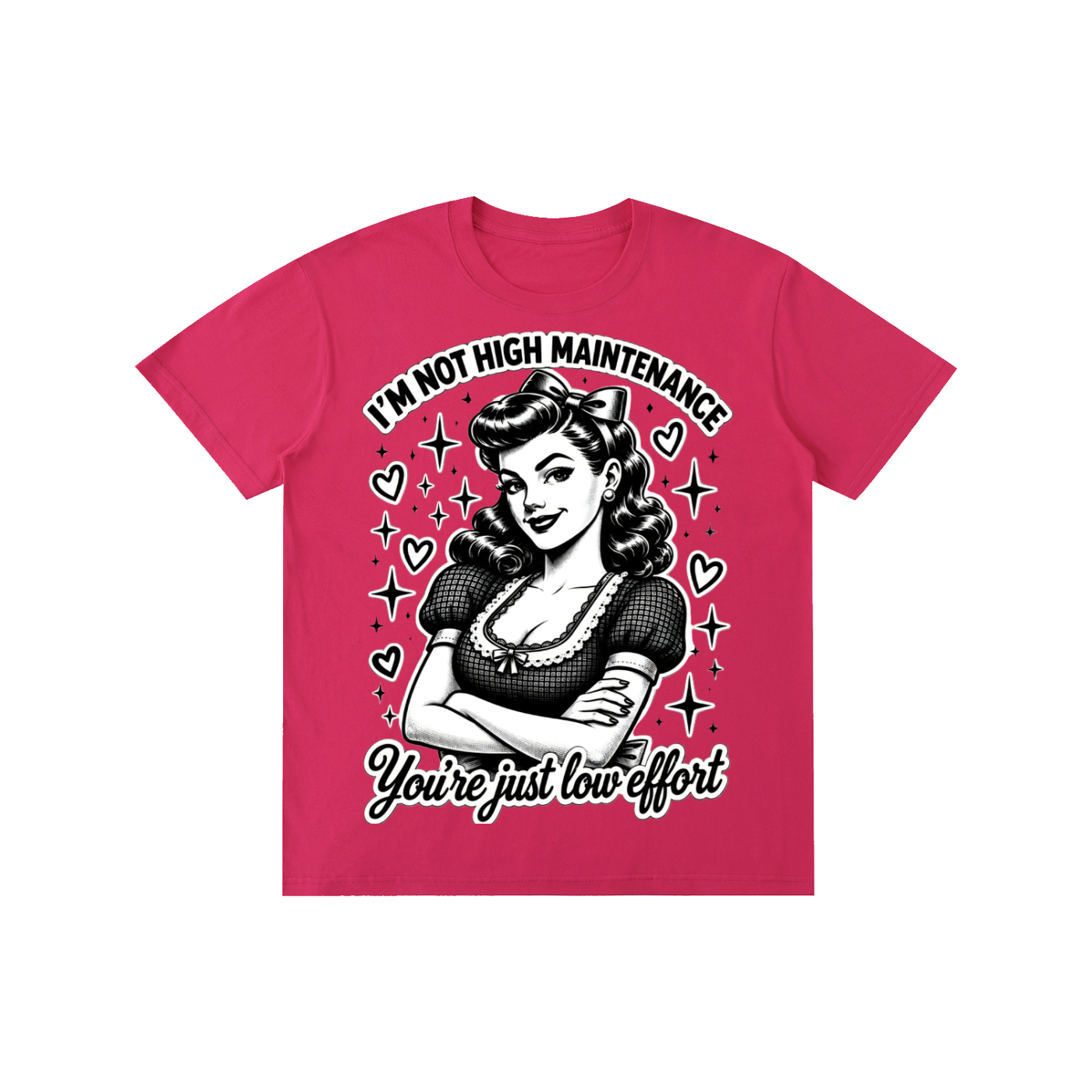 "High maintenance" Pure Cotton Unisex T-Shirt