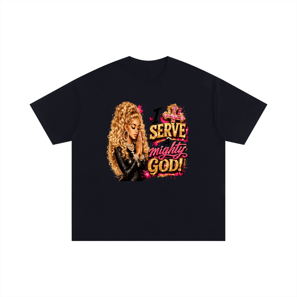 "My GOD" Unisex Oversized Cotton T-Shirt