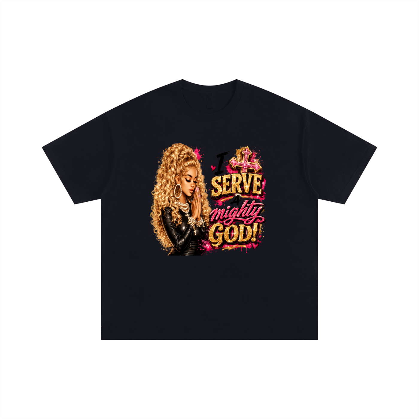 "My GOD" Unisex Oversized Cotton T-Shirt