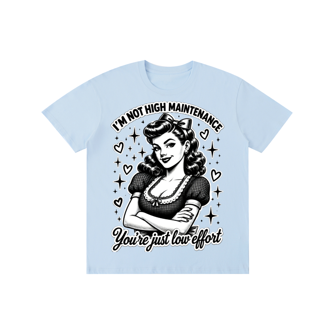 High Maintenance Unisex Cotton Tee