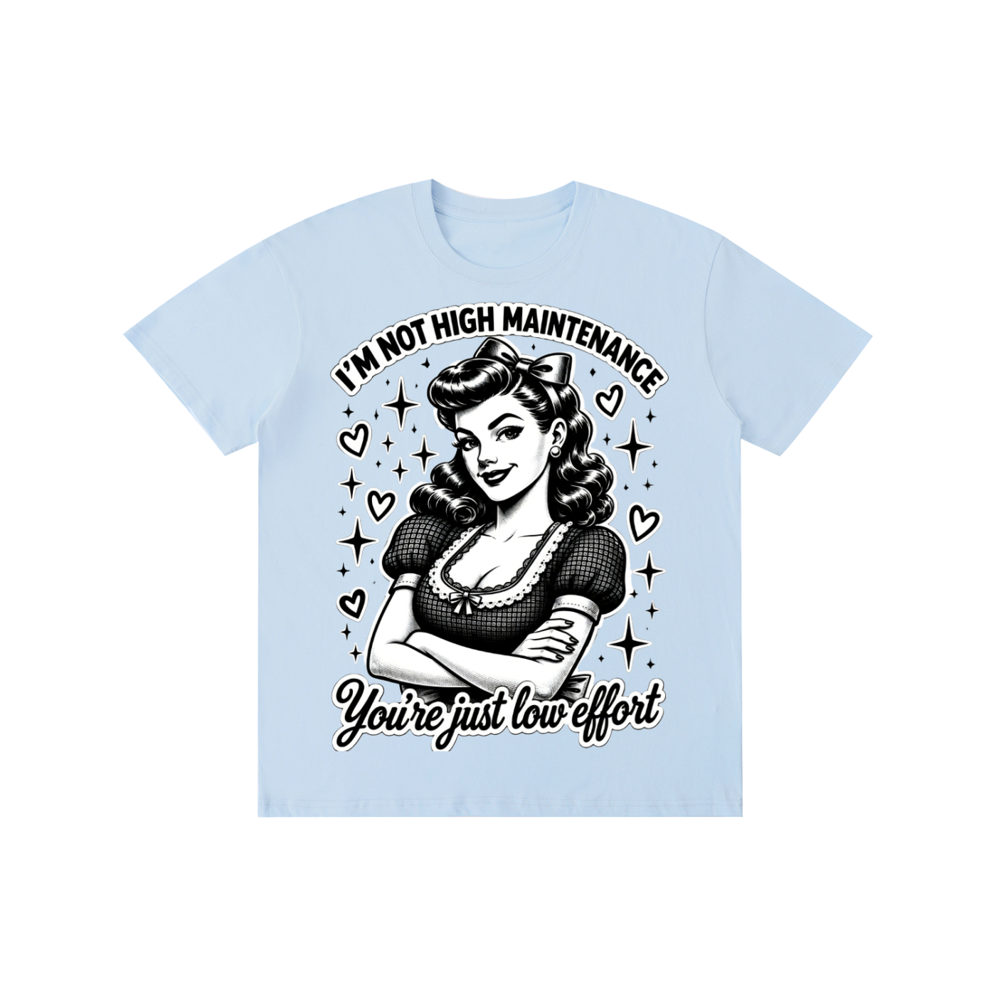 "High maintenance" Pure Cotton Unisex T-Shirt