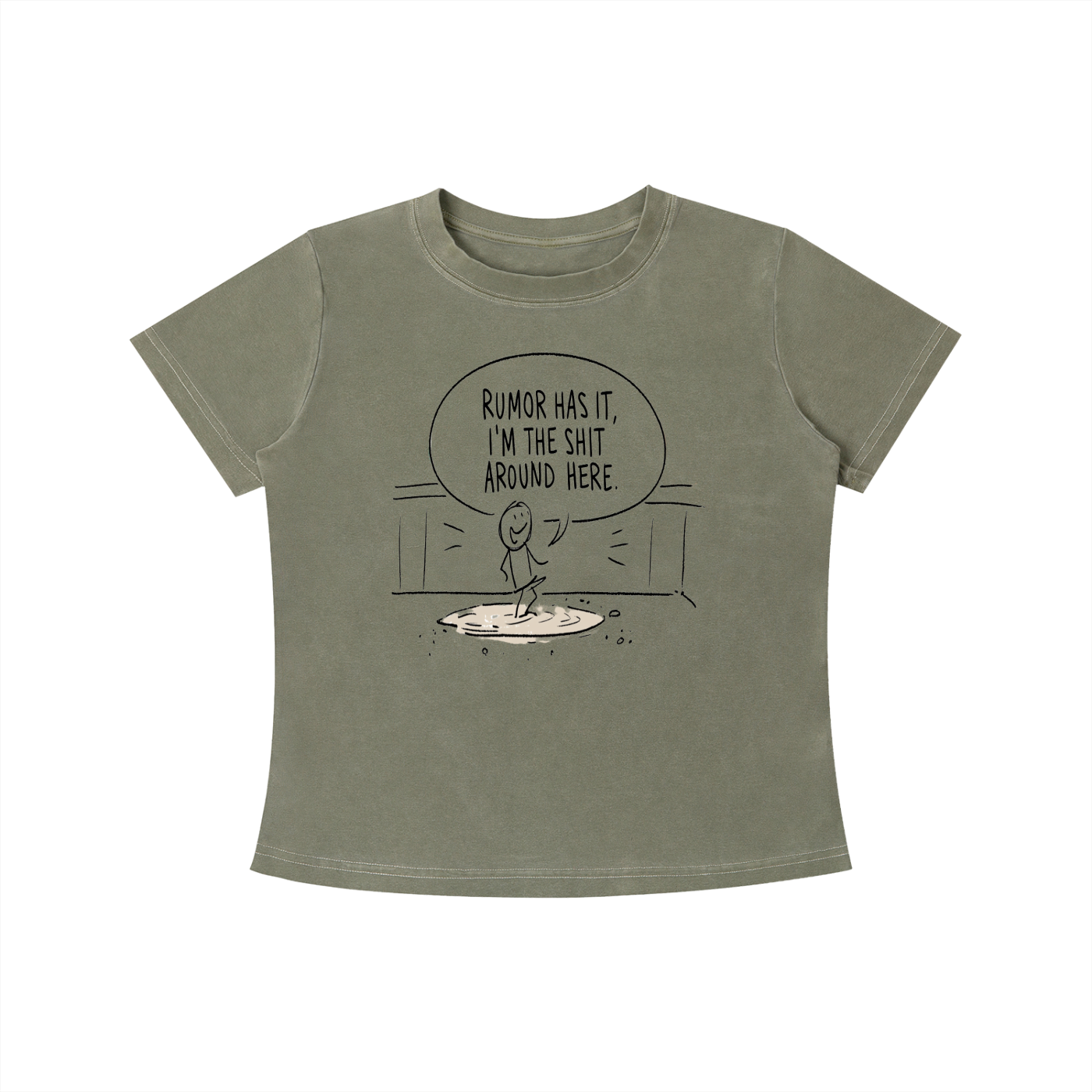 Vintage Wash Slim Fit T-shirt