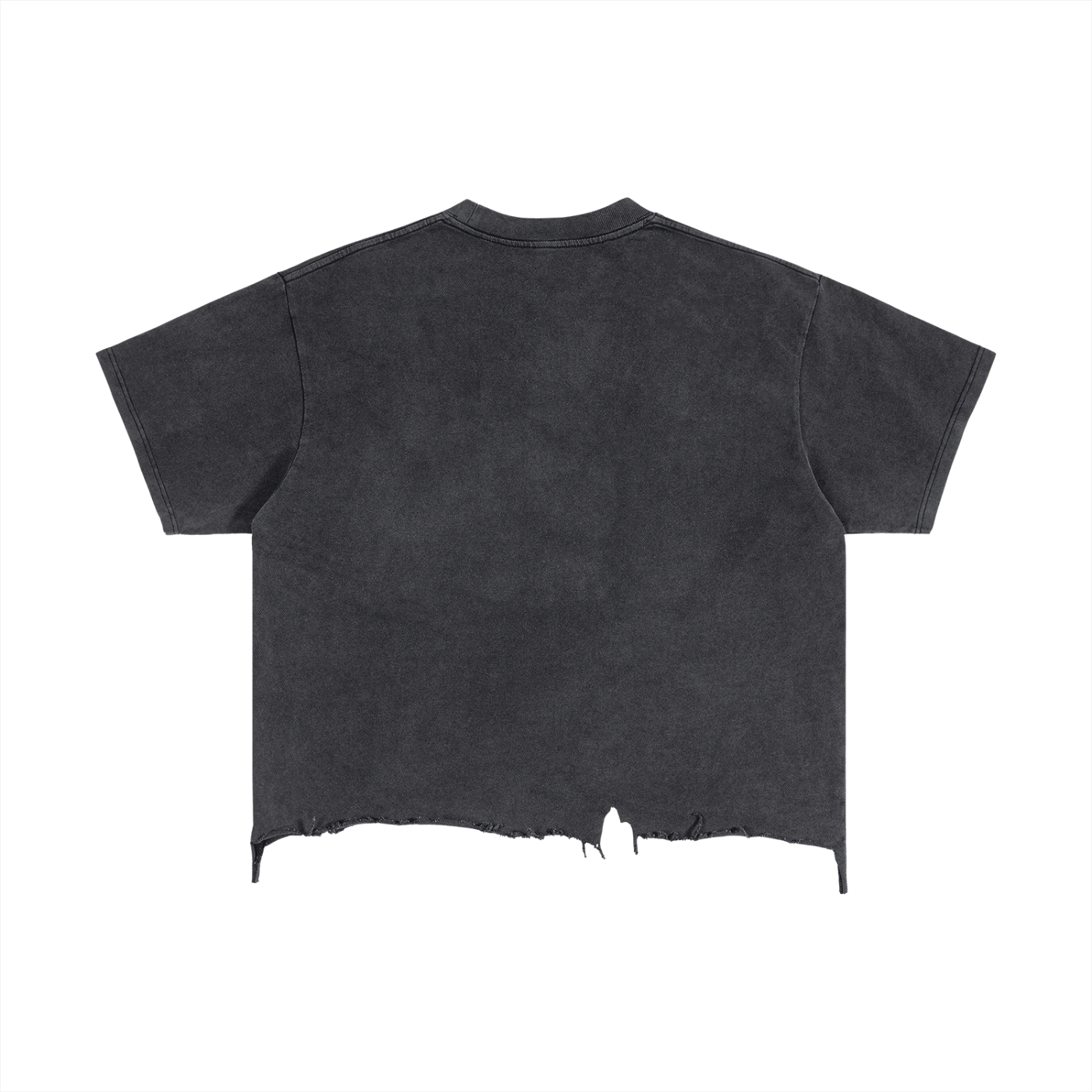 Spooky Distressed Hem T-Shirt
