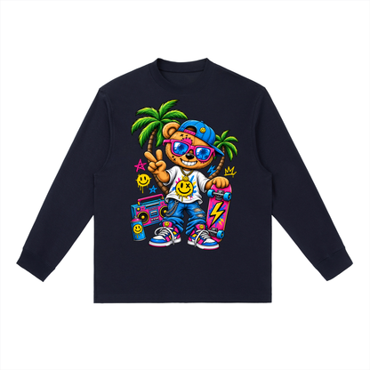 Peace Teddy Long-Sleeve Tee