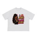 "Mighty GOD" Classic Loose Boxy Tee