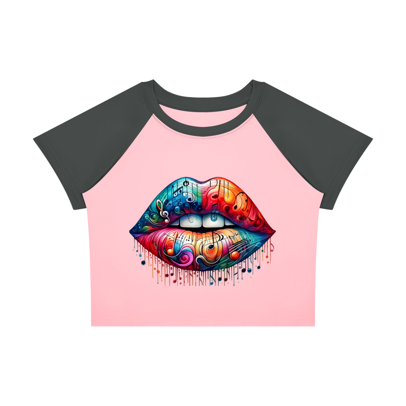 Women’s Raglan Color Block Baby T-Shirt