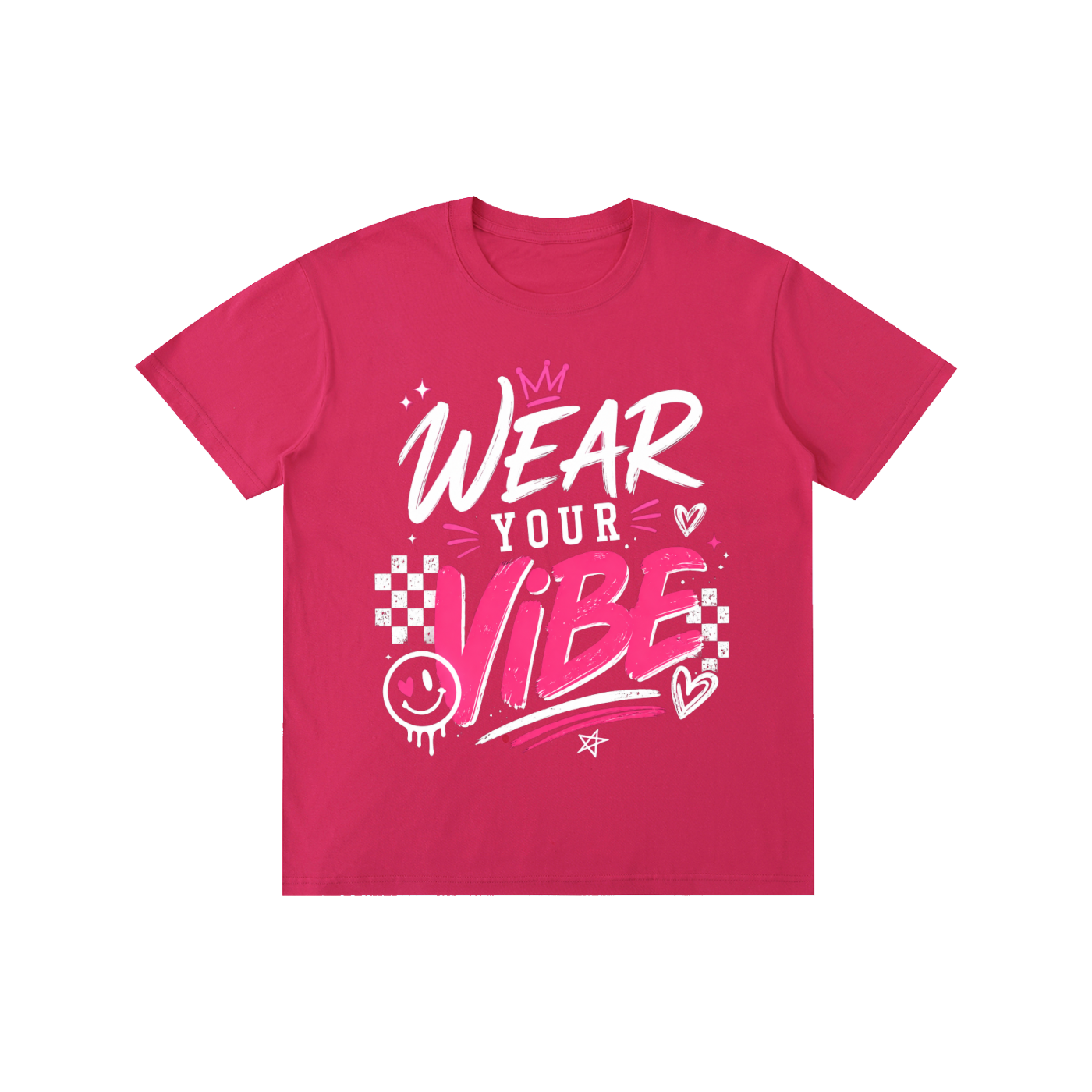 "Vibe Check" Pure Cotton Unisex T-Shirt