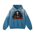 Vintage heavyweight hoodie gray cropped front