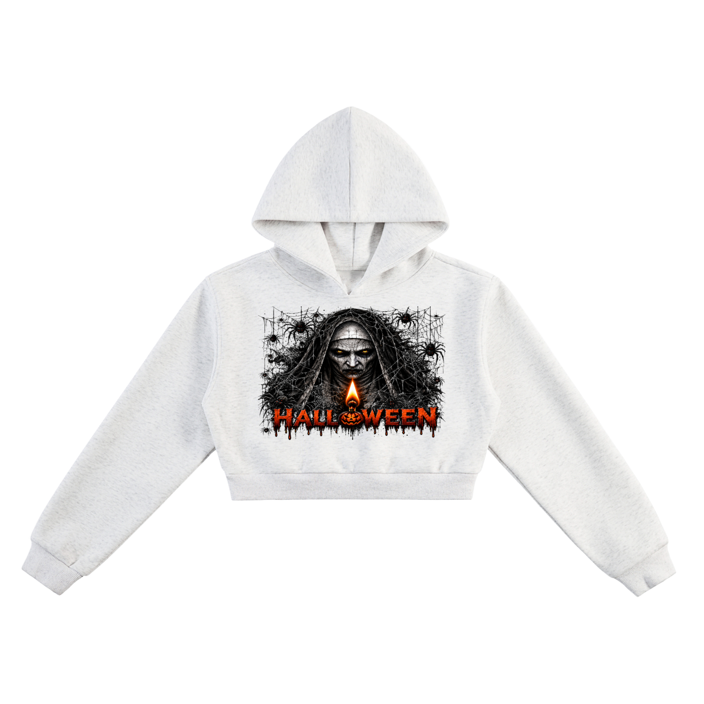 Nun Essential Cropped Hoodie