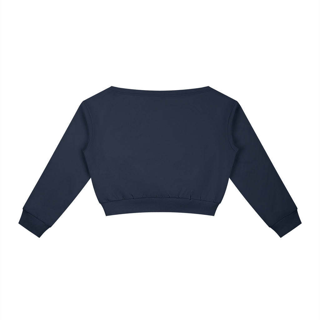 BOO Women's Off-Shoulder Sweatshirt