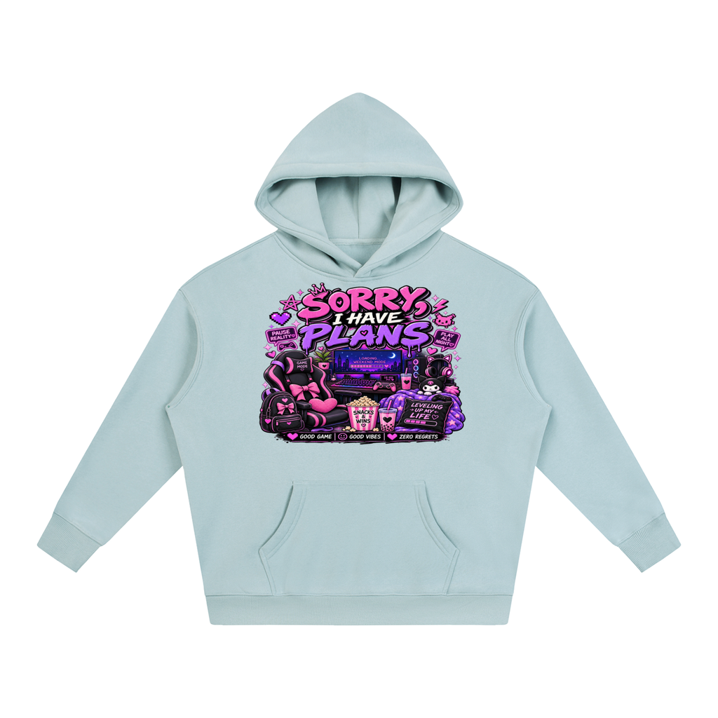 Sorry, I'm Gaming Cozy Oversized Hoodie