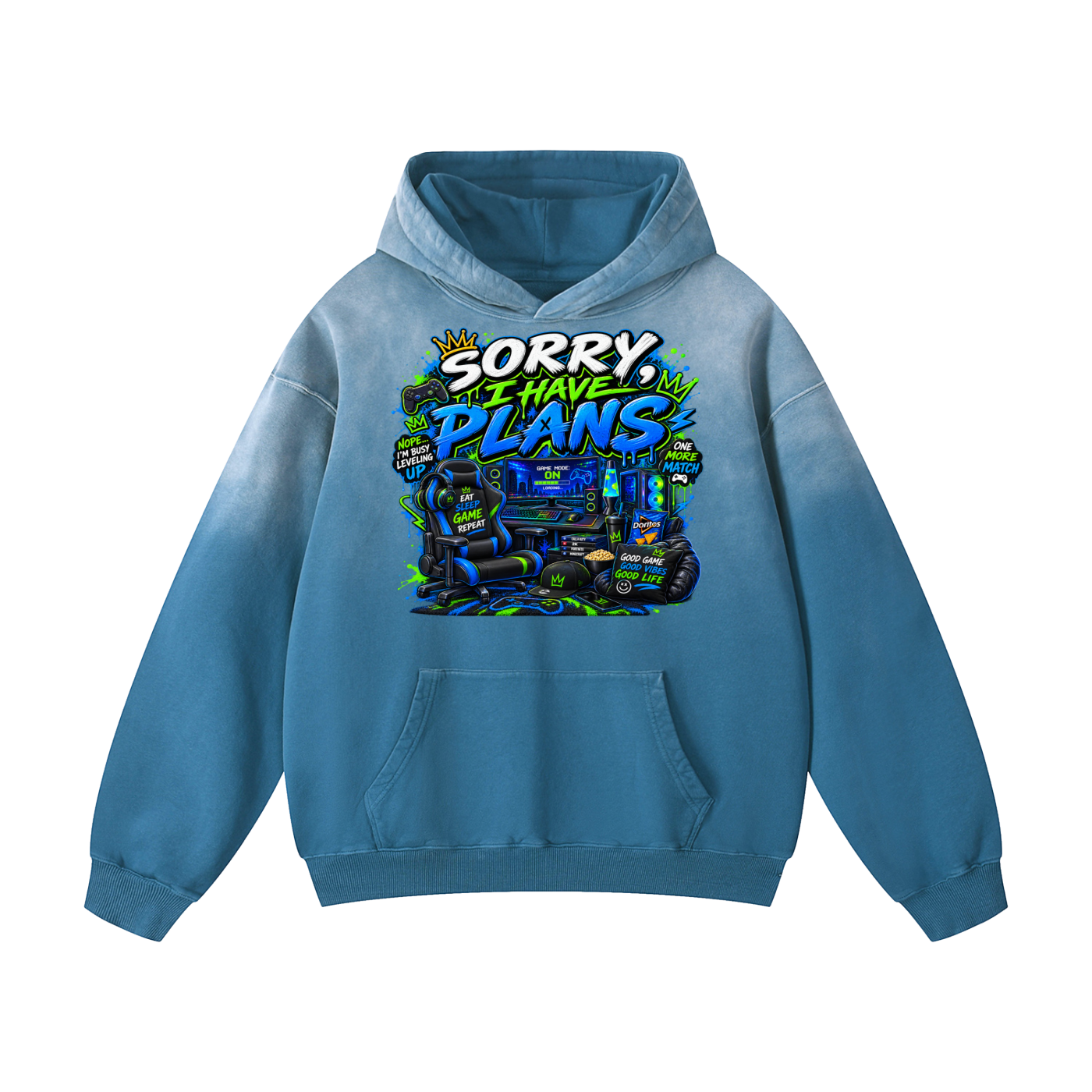 Sorry, I Have Plans. Gamer Hoodie