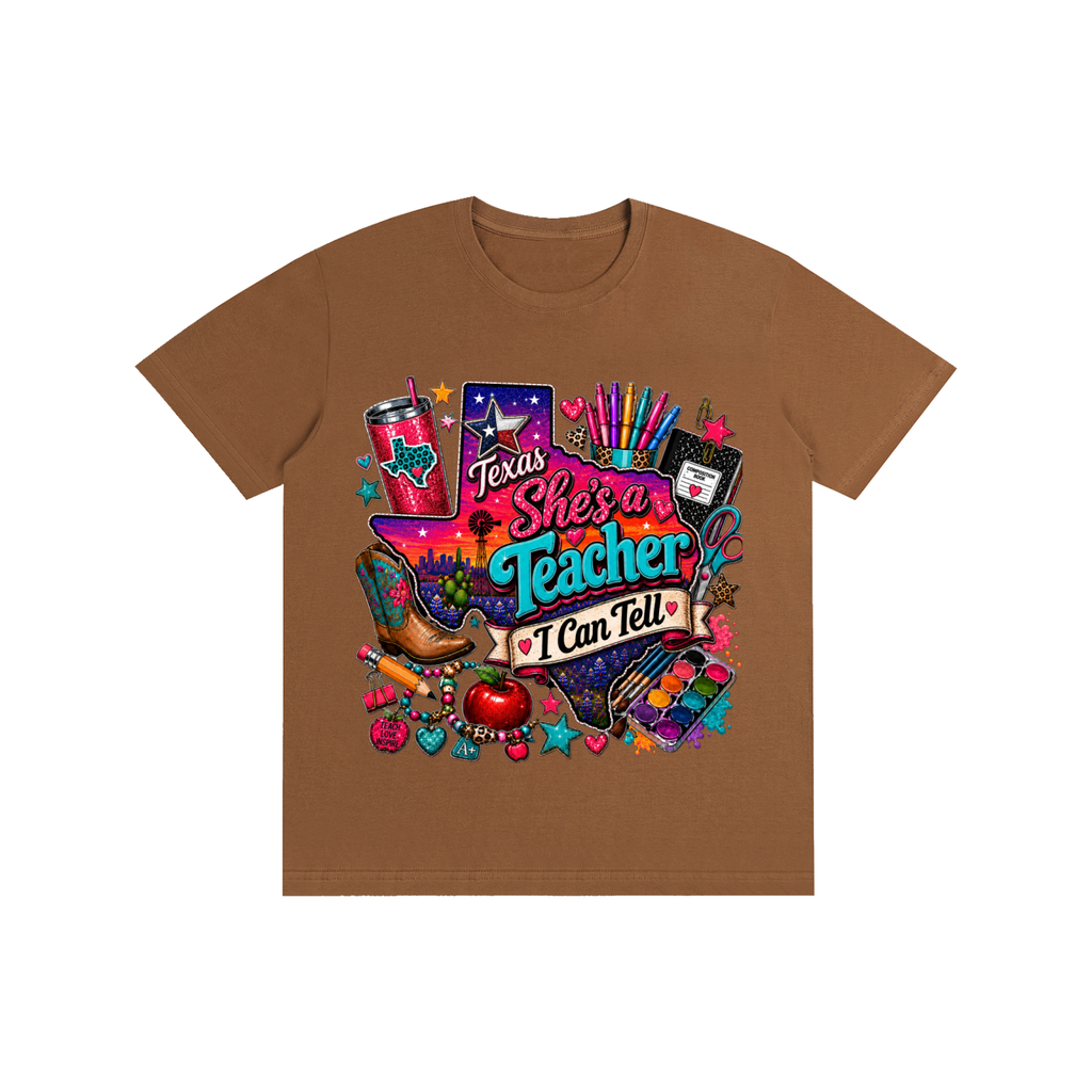 Texas "she's a teacher" Unisex T-Shirt