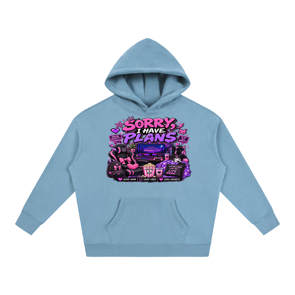 Sorry, I'm Gaming Cozy Oversized Hoodie