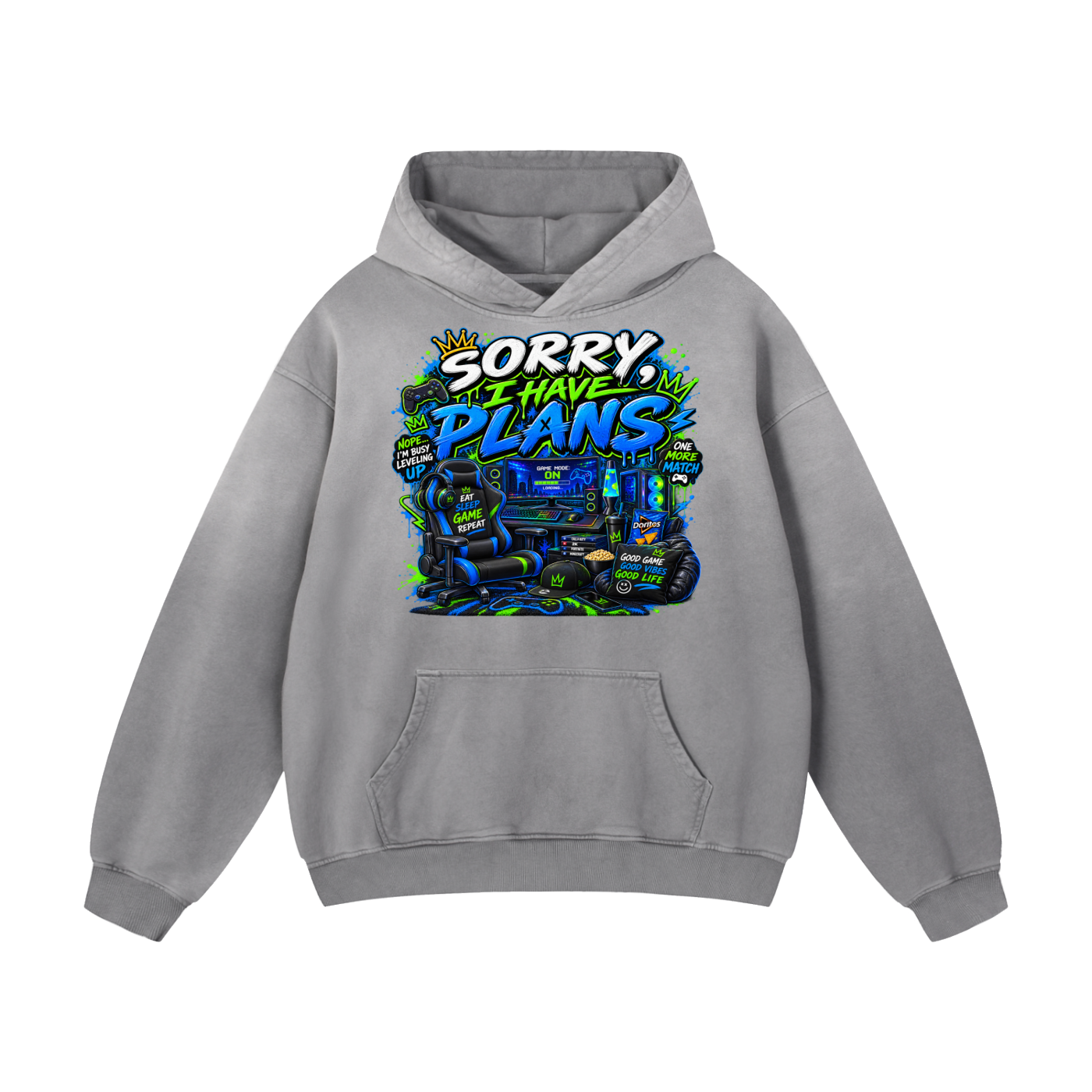 Sorry, I Have Plans. Gamer Hoodie