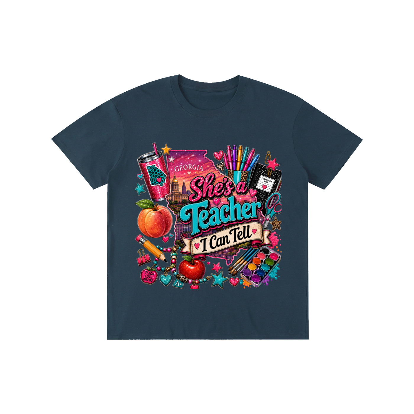 GA "she's a teacher" Unisex T-Shirt