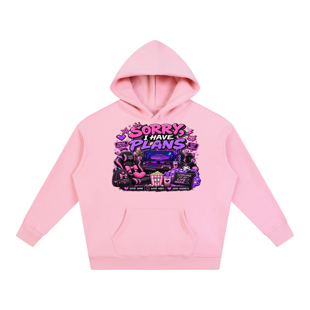Sorry, I'm Gaming Cozy Oversized Hoodie