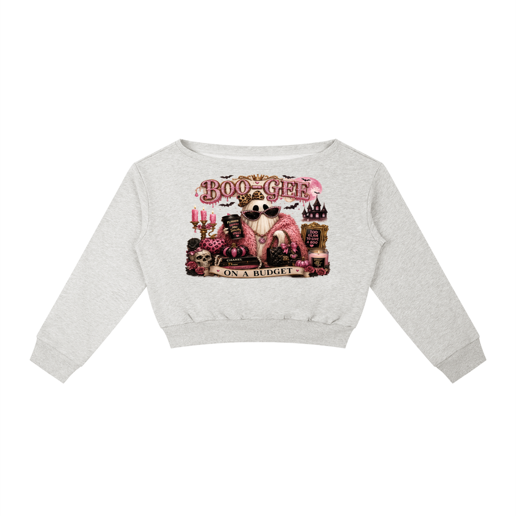 Budget babe Women's Off-Shoulder Sweatshirt