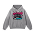 Heavyweight gaming hoodie gray front