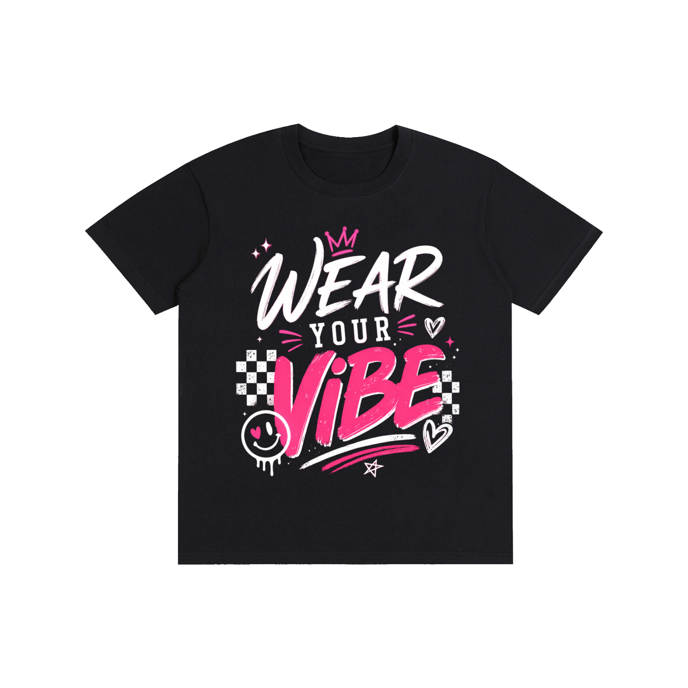 "Vibe Check" Pure Cotton Unisex T-Shirt