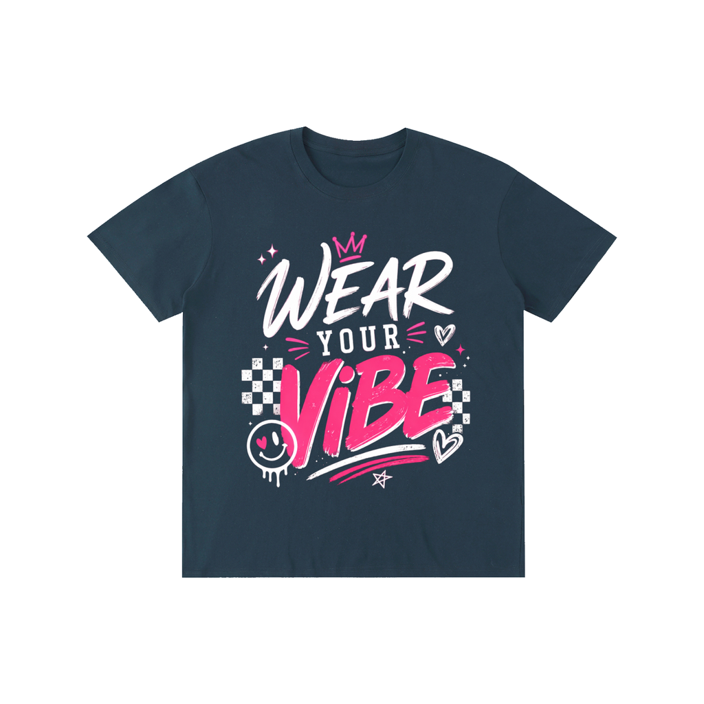 "Vibe Check" Pure Cotton Unisex T-Shirt