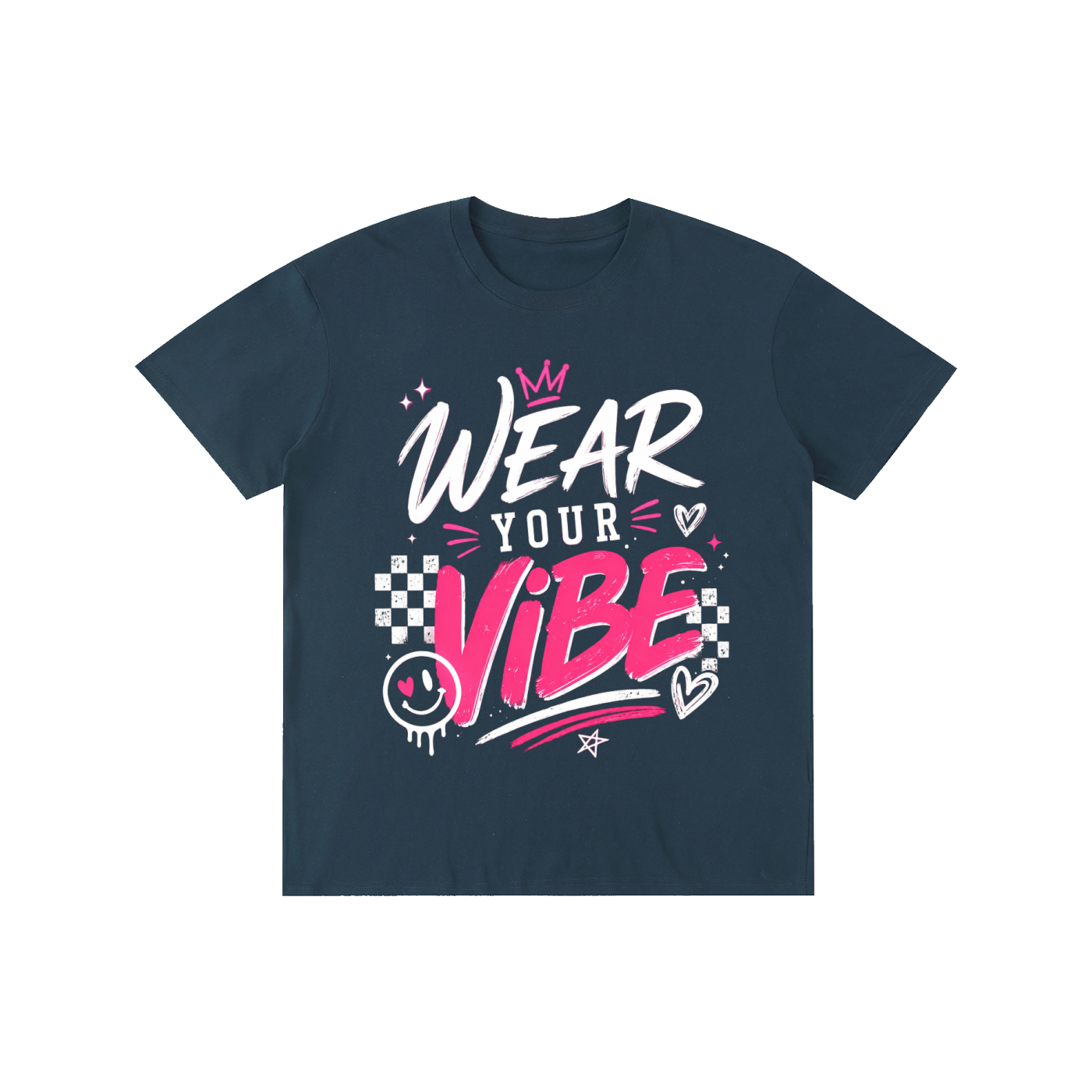 "Vibe Check" Pure Cotton Unisex T-Shirt