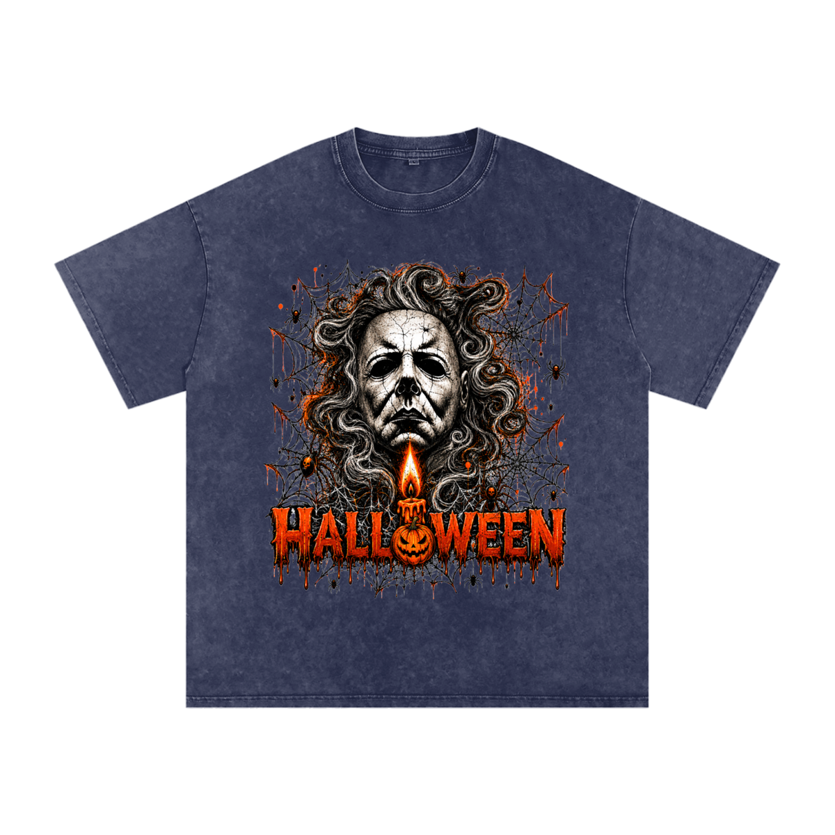 Vintage Halloween t-shirt oversized streetwear