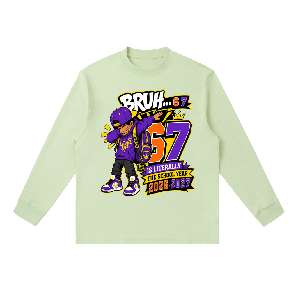 "Dab it" Crewneck Long-Sleeve T-Shirt