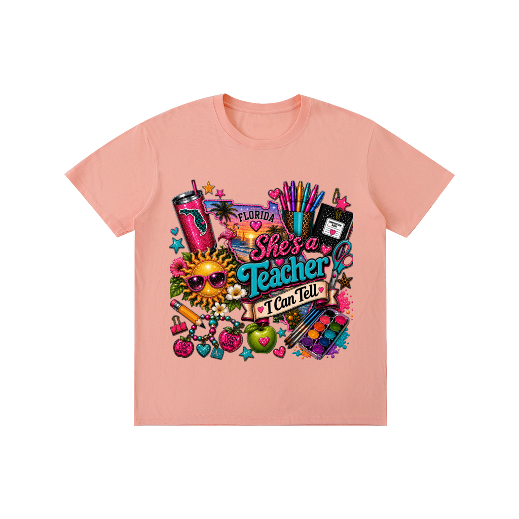 Florida "She's a teacher" unisex t-shirt