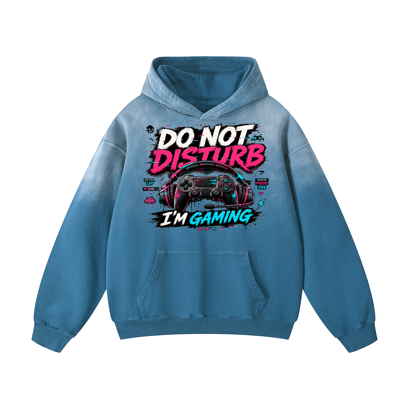 Gaming Mode Heavyweight Sunfade Hoodie