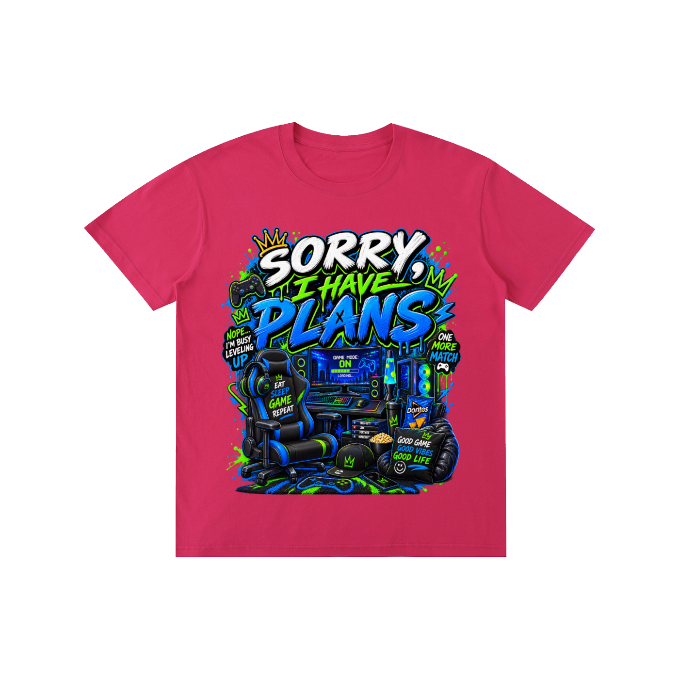 Sorry, I'm Gaming Classic Cotton Tee