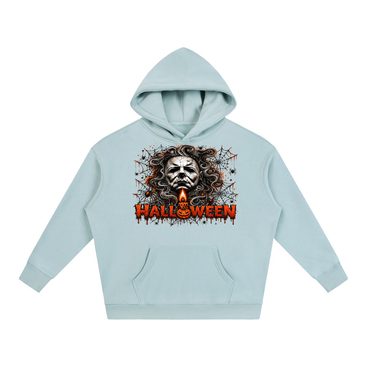 Oversized Halloween hoodie relaxed fit design