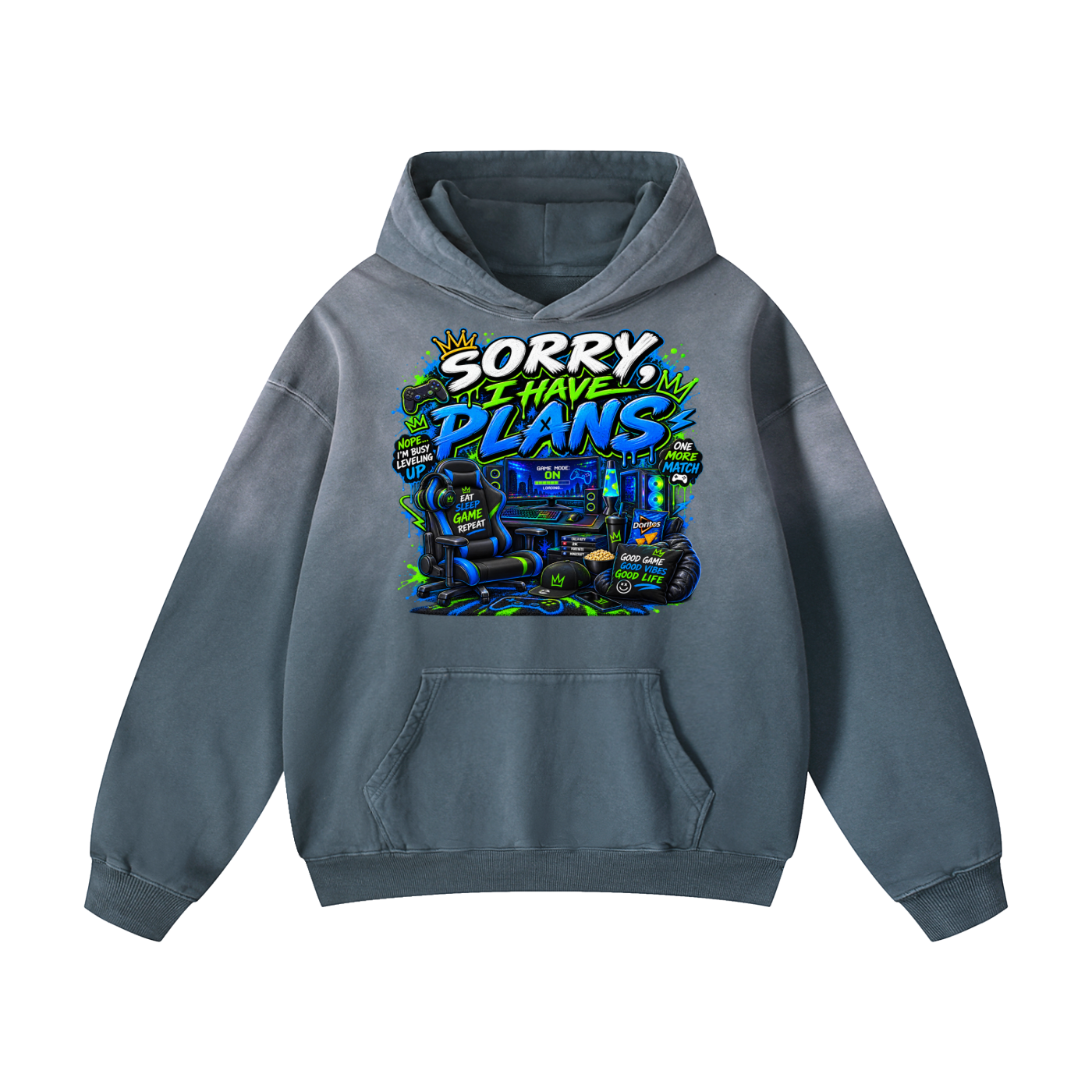 Sorry, I Have Plans. Gamer Hoodie